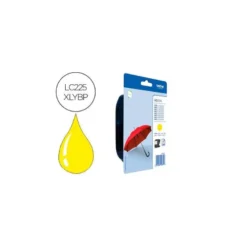 Cartucho Brother LC225XLYBP Color Amarillo mfc-j 4420 dw / mfc-j 5620 dw