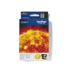 Cartucho Brother LC-980Y Amarillo dcp-145 dcp-165 mfc-250 mfc-290