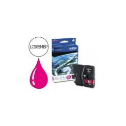 Cartucho Brother magenta LC-985MBP, dcp-j125/dcp-j315w mfc-j265w/mfc-j410/mfc-j415w.