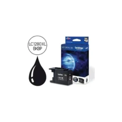 Cartucho Brother negro LC-1280XLBKBP mfc-j6510dw mfc-j6710dw mfc-j6910dw.