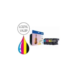 Cartucho Brother pack 4 colores alta capacidad 1200 pag