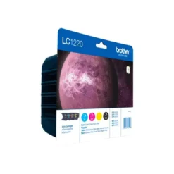 Cartucho Brother Pack 4 colores LC-1220VALBP, DCP J525W, J725DW, J925DW, MFC J430W, J625DW, J825DW, J825