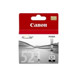 Cartucho Canon 2933B001 Nº CLI-521BK Negro