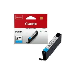 Cartucho Canon CLI 571 Pixma color cian 0386C001 ts5051 / ts6050 / ts8051 / ts9050