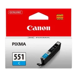 Cartucho Canon CLI-551 Pixma color Cian 6509B001