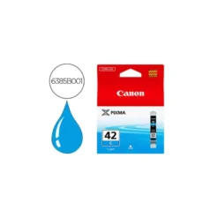 Cartucho Canon CLI-42C Pixma color cian 6385B001