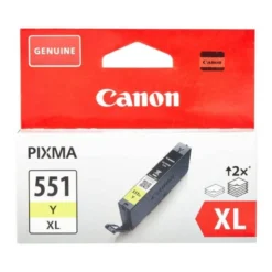 Cartucho Canon CLI-551XL Pixma amarillo 6446B001