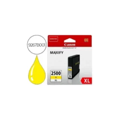 Cartucho Canon PGI-2500 XL Maxify color amarillo 9267B001