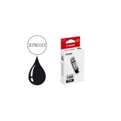 Cartucho Canon PGI-580BK color Negro 2078C001