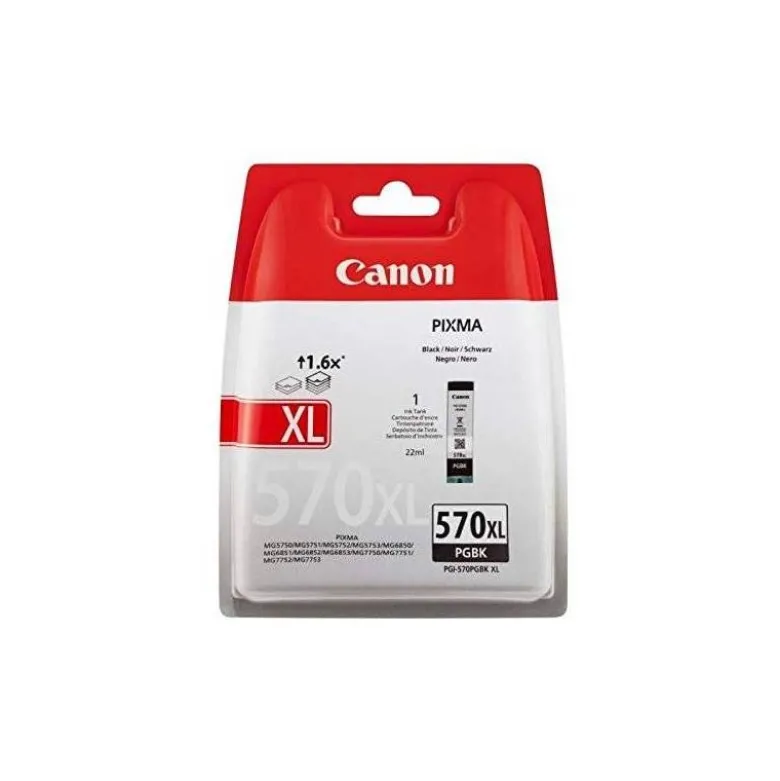 Cartucho Canon PGI-570PGBK XL color Negro 0318C001