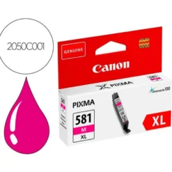 CARTUCHO CANON PIXMA CLI-581XL COLOR MAGENTA 2050C001