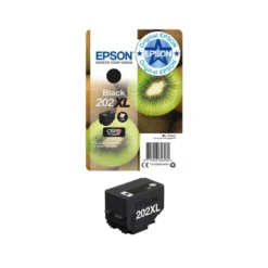 Cartucho Epson 202 XL Color Negro C13T02G14010