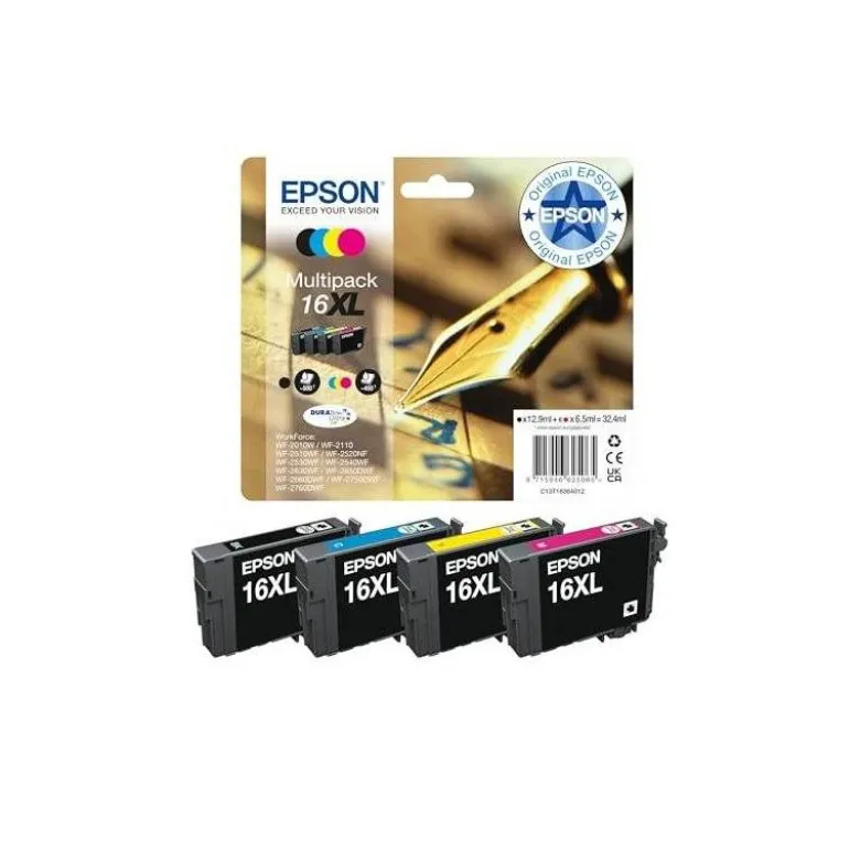 Cartucho Epson Ink-jet Multipack 16XL C13T16364010