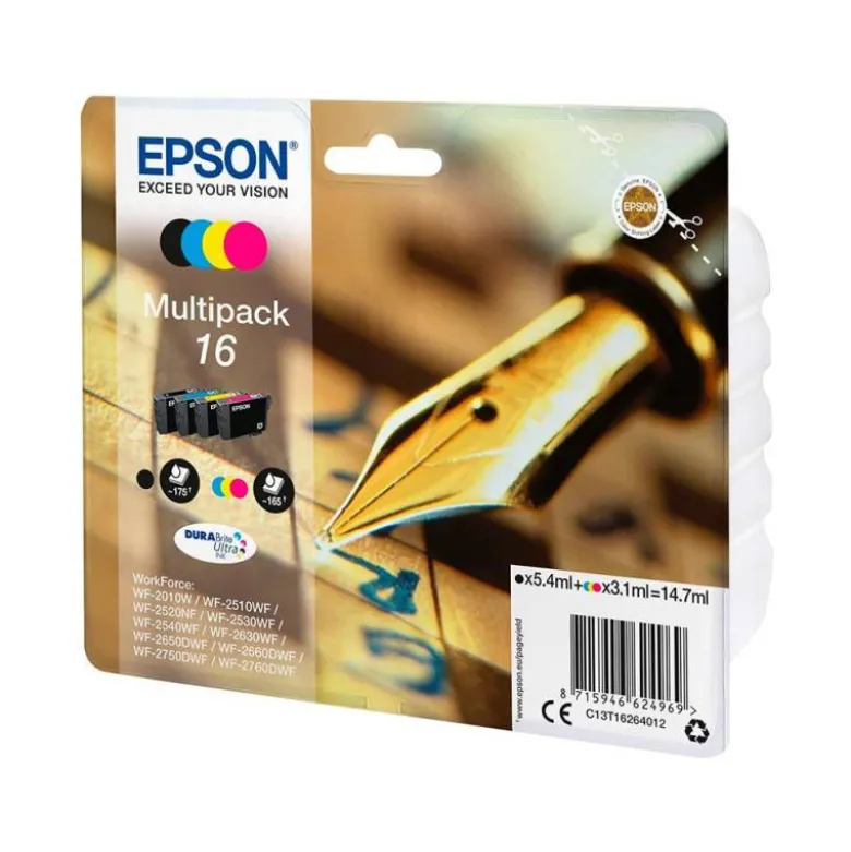 Cartucho Epson Ink-jet Multipack 16 C13T16264010