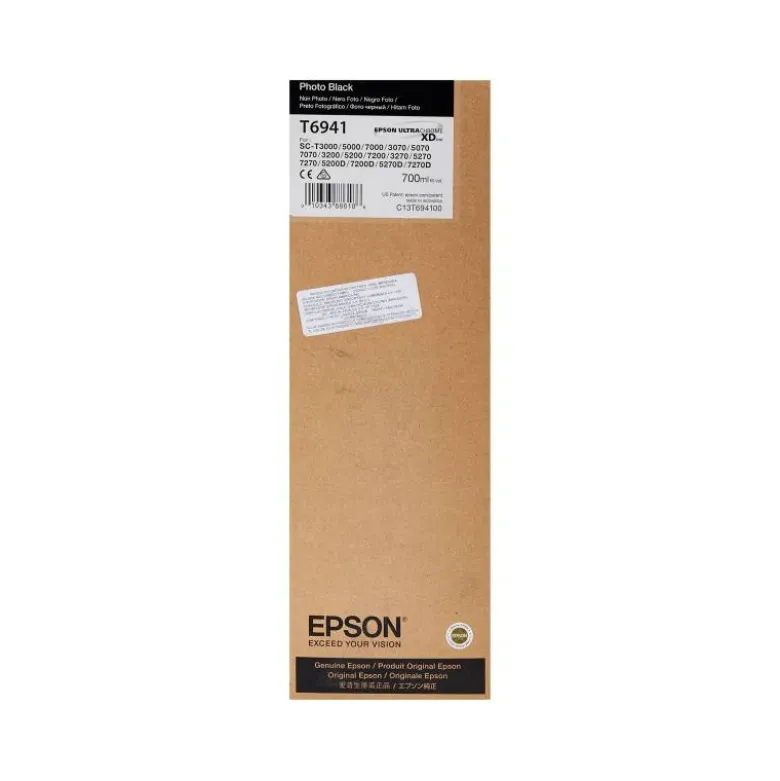 Cartucho Epson T6941 color Negro C13T694100