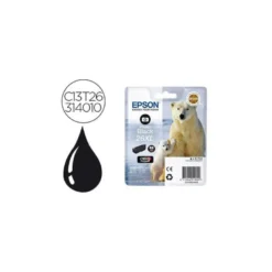 Cartucho Epson 26XL color Negro Foto C13T26314012