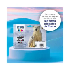 Cartucho Epson 26XL color Negro Foto C13T26314012