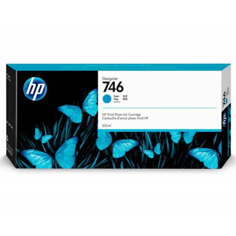 CARTUCHO HP N 746 COLOR CIAN P2V80A