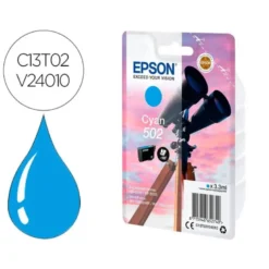 CARTUCHO INK-JET EPSON 502 COLOR CIAN C13T02V24010