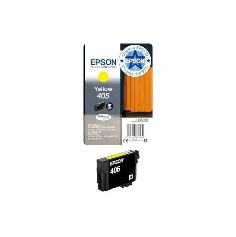 CARTUCHO INK-JET EPSON 405 COLOR AMARILLO C13T05G44010