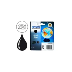 CARTUCHO INK-JET EPSON 266 COLOR NEGRO C13T26614020