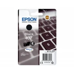 CARTUCHO INK-JET EPSON 407 COLOR NEGRO C13T07U140