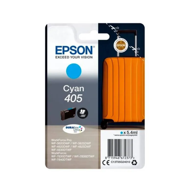 CARTUCHO INK-JET EPSON 405 COLOR CIAN C13T05G24010