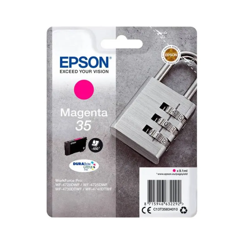 CARTUCHO INK-JET EPSON 35 COLOR MAGENTA C13T35834010