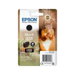 CARTUCHO INK-JET EPSON 378 COLOR NEGRO C13T37814010