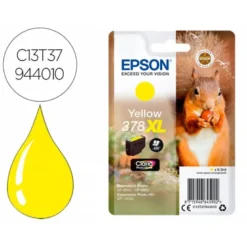 CARTUCHO INK-JET EPSON 378 XL COLOR AMARILLO C13T37944010