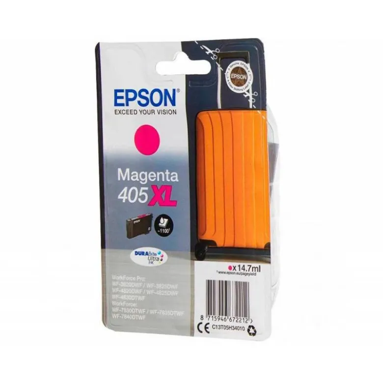 CARTUCHO INK-JET EPSON 405 XL COLOR MAGENTA C13T05H34010