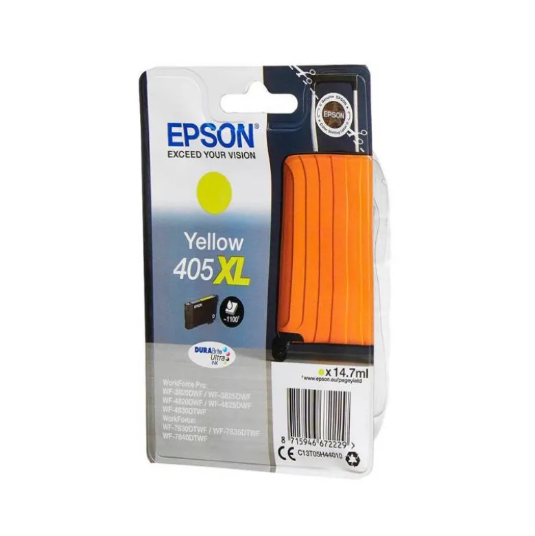 CARTUCHO INK-JET EPSON 405 XL COLOR AMARILLO C13T05H44010
