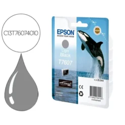CARTUCHO INK-JET EPSON COLOR T7607 GRIS C13T76074010