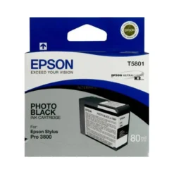 CARTUCHO INK-JET EPSON COLOR NEGRO C13T580100