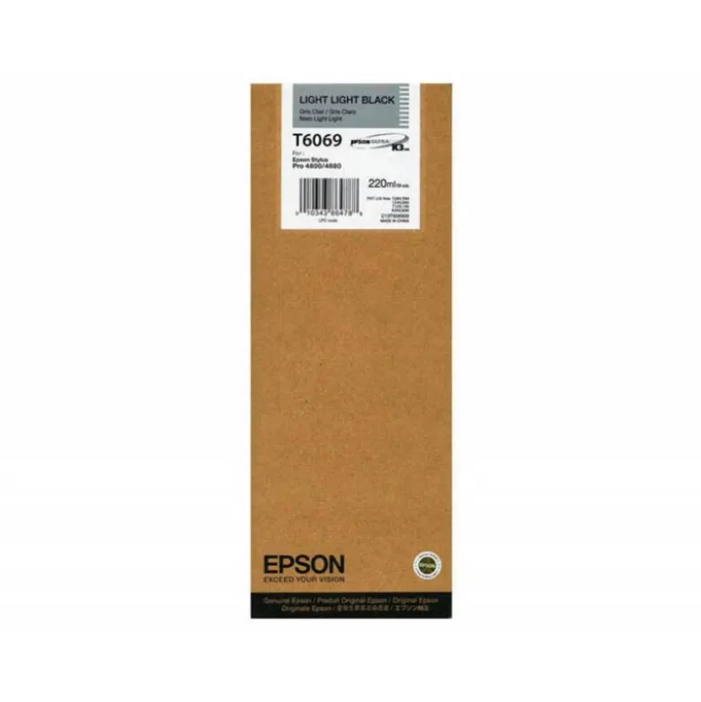 CARTUCHO INK-JET EPSON GF STYLUS PRO T6069 GRIS C13T606900