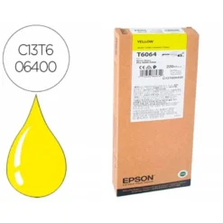 CARTUCHO INK-JET EPSON T 6062 COLOR AMARILLO C13T606400