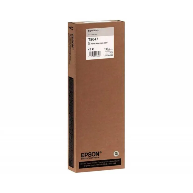 CARTUCHO INK-JET EPSON T8047 COLOR GRIS C13T804700