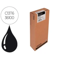 CARTUCHO INK-JET EPSON T6361 COLOR NEGRO C13T636100