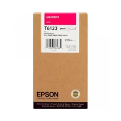 CARTUCHO INK-JET EPSON T6123 COLOR MAGENTA C13T612300