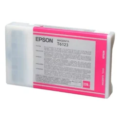 CARTUCHO INK-JET EPSON T6123 COLOR MAGENTA C13T612300