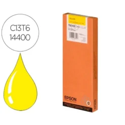 CARTUCHO INK-JET EPSON T6144 COLOR AMARILLO C13T614400