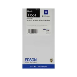 CARTUCHO INK-JET EPSON T551 COLOR NEGRO C13T755140