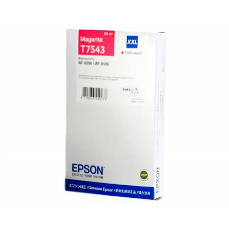CARTUCHO INK-JET EPSON T7543 COLOR MAGENTA C13T754340