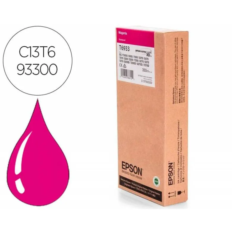 CARTUCHO INK-JET EPSON T6933 COLOR MAGENTA C13T693300