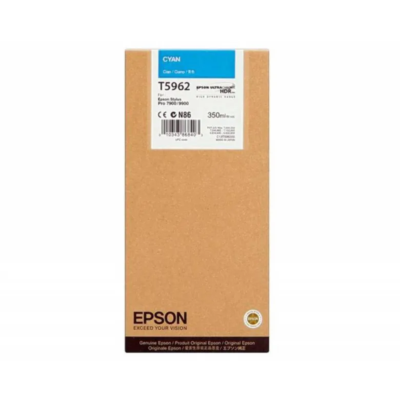 CARTUCHO INK-JET EPSON T5962 COLOR CIAN C13T596200