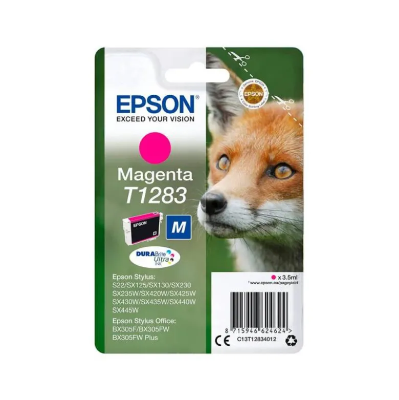 CARTUCHO INK-JET EPSON T1283 COLOR MAGENTA C13T12834012
