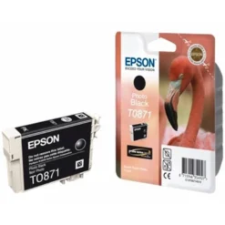 CARTUCHO INK-JET EPSON T0871 COLOR NEGRO PHOTO C13T08714010
