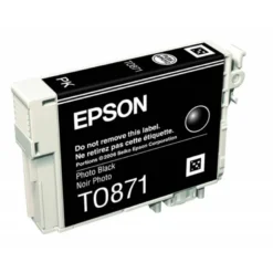 CARTUCHO INK-JET EPSON T0871 COLOR NEGRO PHOTO C13T08714010