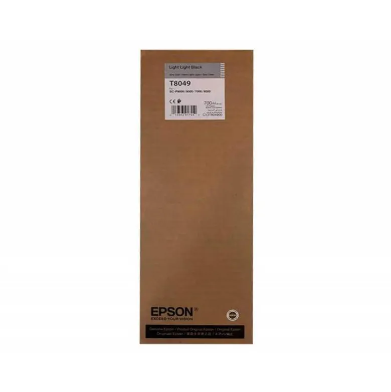 CARTUCHO INK-JET EPSON T8049 COLOR GRIS C13T804900