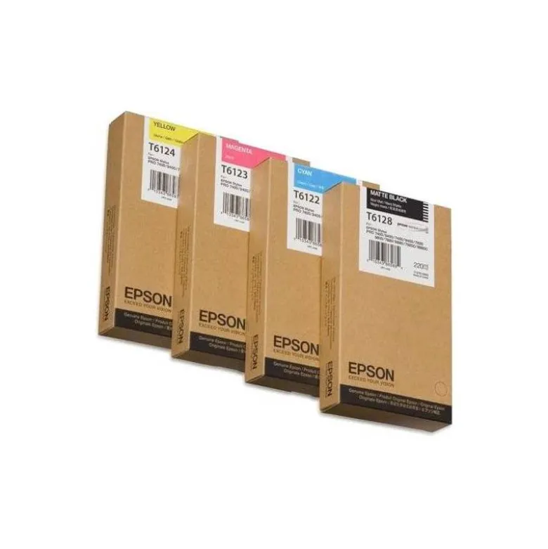 CARTUCHO INK-JET EPSON T6128 COLOR NEGRO FOTO C13T612800